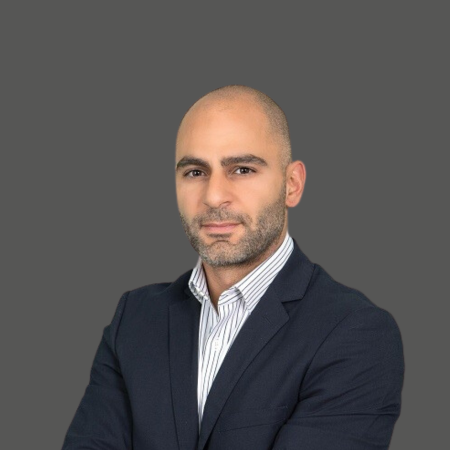Businessman portrait, dark suit
