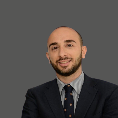 Man in suit, smiling